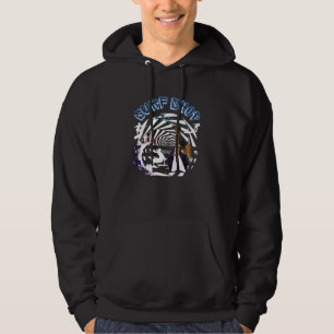 Surf Shop Surfing Wave Dude Hoodie