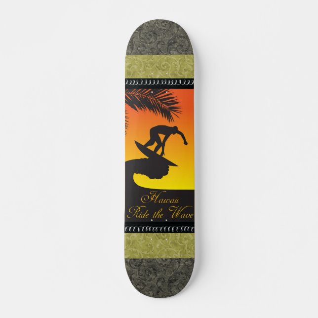 Surf : Skateboard Hawaii (Devant)