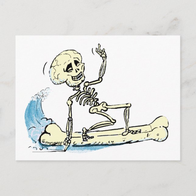 suRf SkELEtOn Postcard (Front)