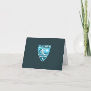 Surf Solana Beach California Thank You Card