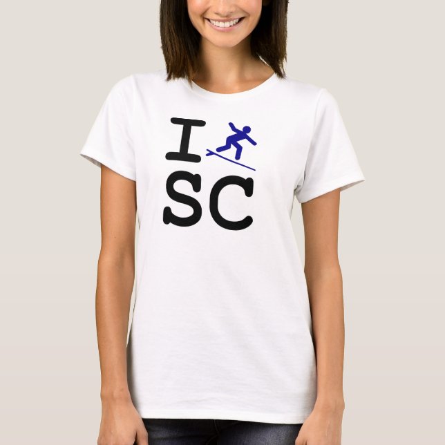 Surf South Carolina T-Shirt (Front)