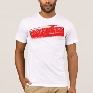 Surf surfboard goofy foot surfing Red white T-Shirt