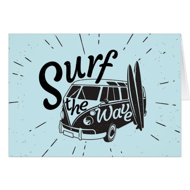 Surf The Wave (Front Horizontal)
