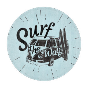 Surf The Wave Cutting Board