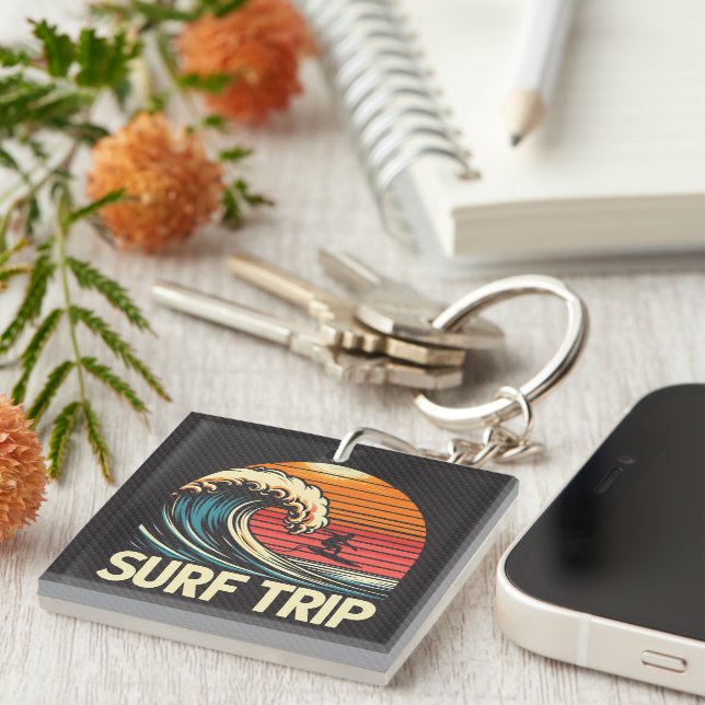 Surf Trip rétro sunset (Devant Droit)