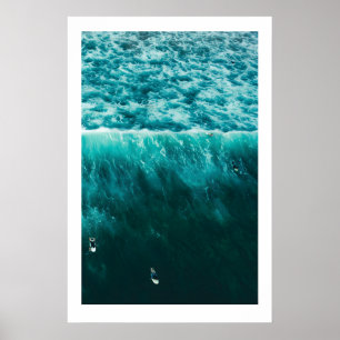 Surf Triptych Art Prints Scandi Ocean Beach