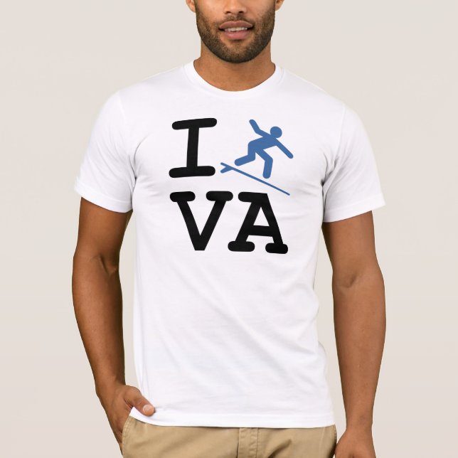 Surf Virginia T-Shirt (Front)