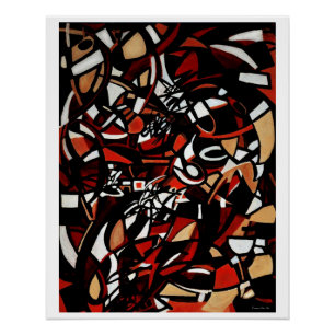 "Surface And Context",  Glossy Poster