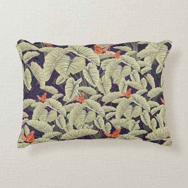 Surface butterfly pattern designapplied art,art,co accent pillow (Front)