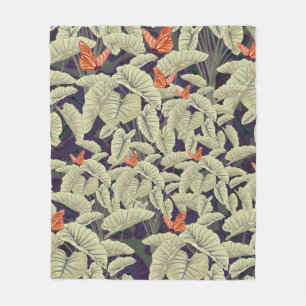 Surface butterfly pattern designapplied art,art,co fleece blanket
