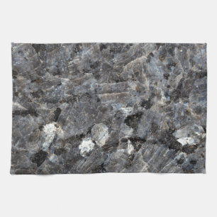 Surface of a Labradorite Rock Kitchen Towel