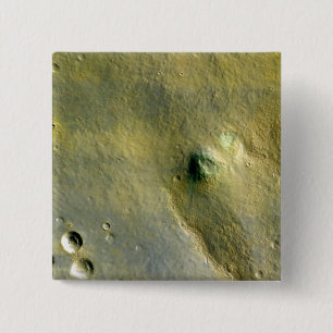 Surface of Mars 2 Inch Square Button