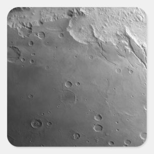 Surface of Mars 2 Square Sticker