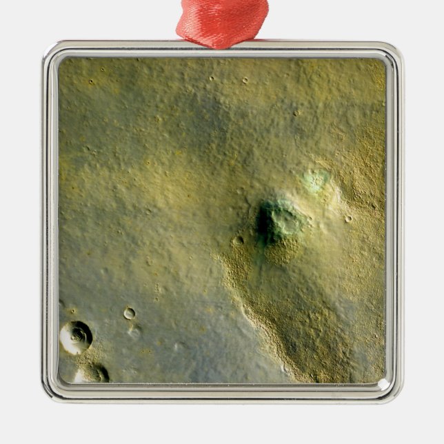 Surface of Mars Metal Ornament (Front)