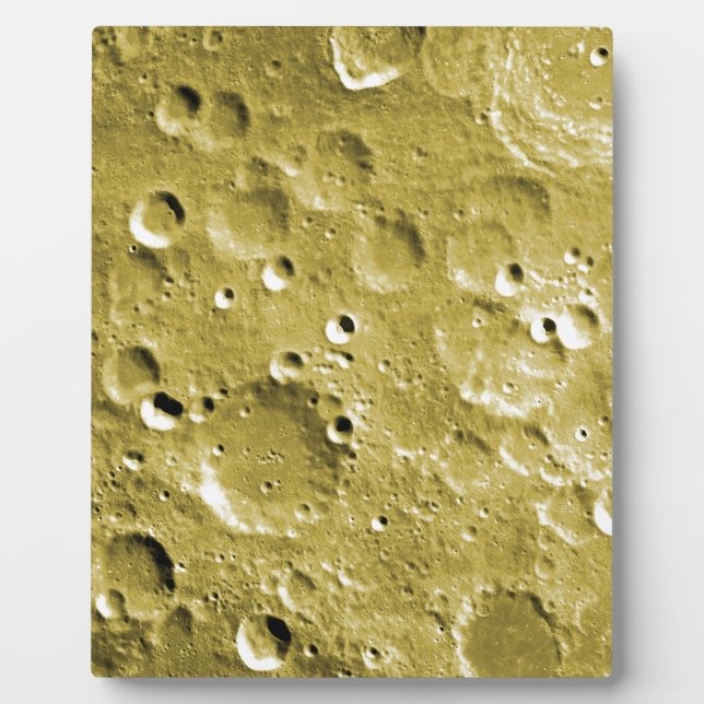 Surface of the moon plaque (Front)