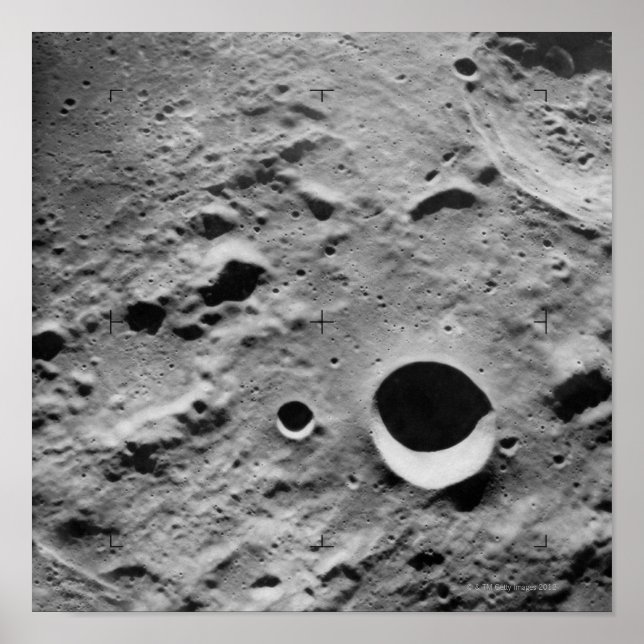 Surface of the Moon Poster (Front)