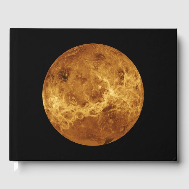 Surface of the Planet Venus Guest Book (Front)