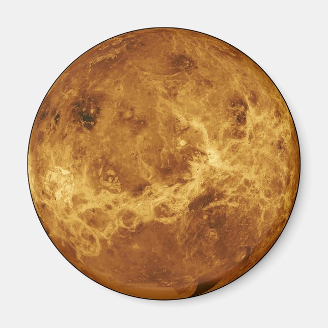 Surface of the Planet Venus Magnet (Front)