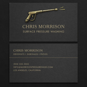 Surface Pressure Washing Business Card