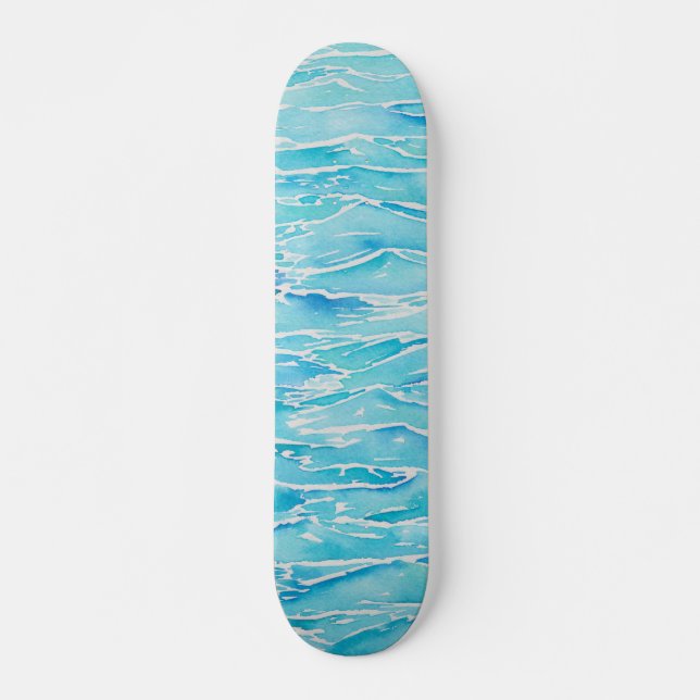 Surface Water Waves Ocean Sea Skateboard (Front)