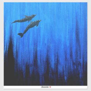 Surfacing dolphins #2