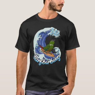Surfbirbing Parrot I Green Cheek Conure T-Shirt