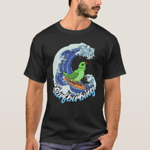 Surfbirbing Parrot I Green Indian Ringneck T-Shirt