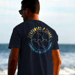 Surfboard And Shark Funny Surfer Surfing Summer T-Shirt<br><div class="desc">Hey there! Ready to "Ride the Waves in Style" with this Surfboard and Shark Funny Summer Beach Vacation design? You're gonna love it! This design is perfect for those who love to surf and ride the waves, and it's also a fun and unique addition to anyone's wardrobe. So why wait?...</div>