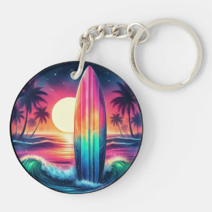 Surfboard Escape- Keychain