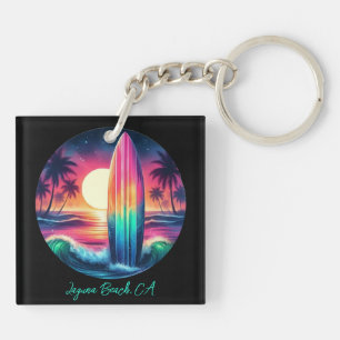 Surfboard Escape- Keychain