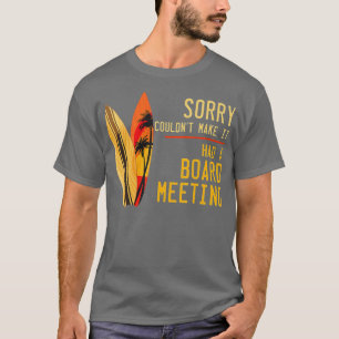 Surfboard Retro Vintage Ocean Surfer Surf Surfing T-Shirt