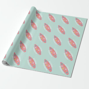 Surfboard Wrapping Paper