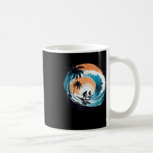 Surfboarder Hawaii Wave Surfing Surfboard Lover Be Coffee Mug