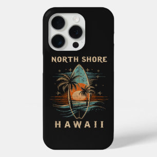 Surfboarder North Shore Hawaii iPhone 15 Pro Case