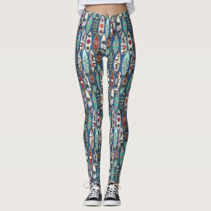 surfboards blue leggings
