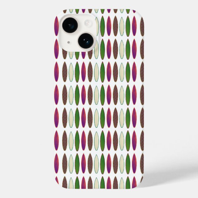 surfboards cool patterning Case-Mate iPhone case (Back)