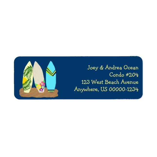 Surfboards Dark Blue (Front)