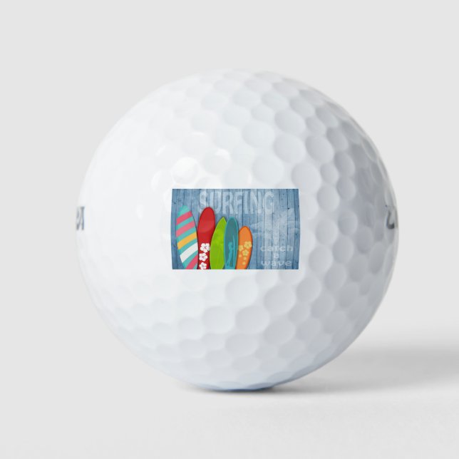 Surfboards Golf Ball (Front)