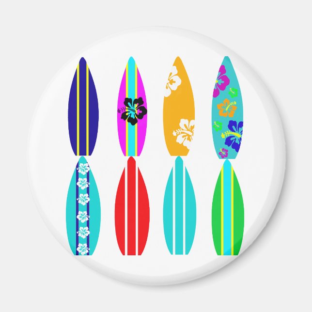 Surfboards Magnet (Front)
