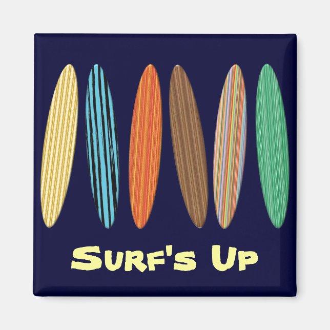 Surfboards Magnet (Front)