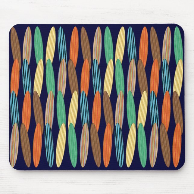 Surfboards Mouse Pad (Front)