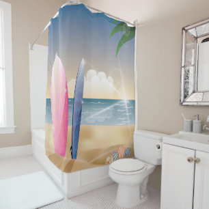 Surfboards Ocean Beach Decor