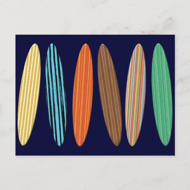 Surfboards Postcard (Front)
