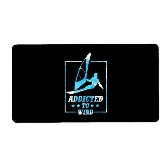 Surfer Addicted To Wind (Front)