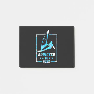 Surfer Addicted To Wind Post-it Notes