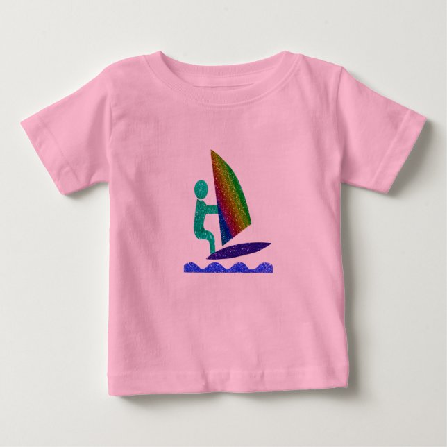 Surfer Baby Tutu Bodysuit (Front)