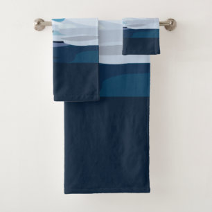 Surfer Beach Surfing Bath Towel Set