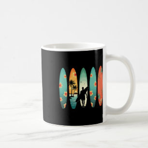 Surfer Beach Surfing Hawaiian Surfboarder Funny Su Coffee Mug