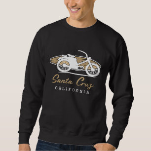 Surfer Best Surf Spots Santa Cruz California Sweatshirt