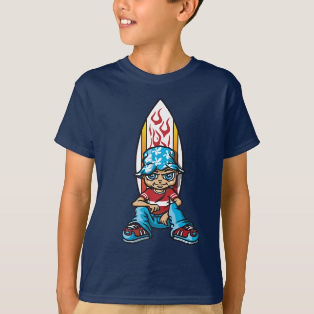 surfer boy T-Shirt (Front)